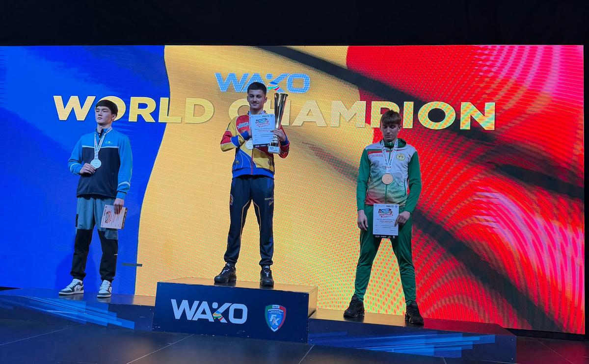 Ciprian Sora a „scos” un campion mondial la kickboxing/ Foto: Costi Prună (GSP)