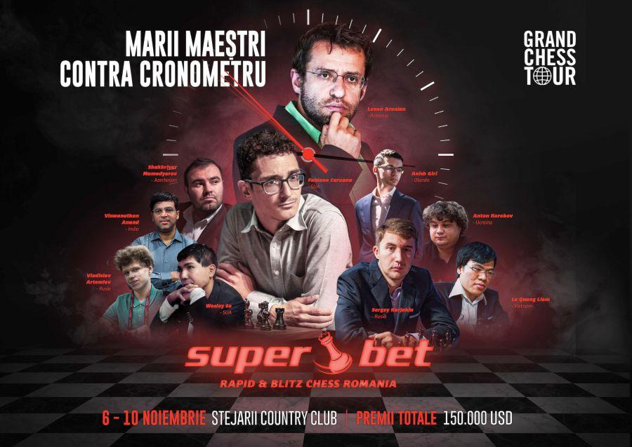 Boris Becker vine la București pentru a deschide etapa Superbet Rapid & Blitz Chess
