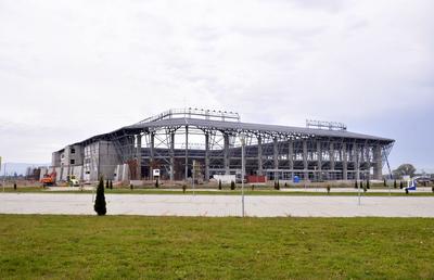 VIDEO + FOTO Imagini de la cel mai nou stadion din Liga 1: „Investiția totală va fi între 20 și 25 de milioane de euro” » Va fi inaugurat în vară cu o echipă de Champions League
