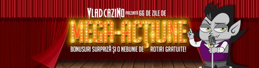 Sărbătorește Halloweenul cu Mega-acțiune, la Vlad Cazino