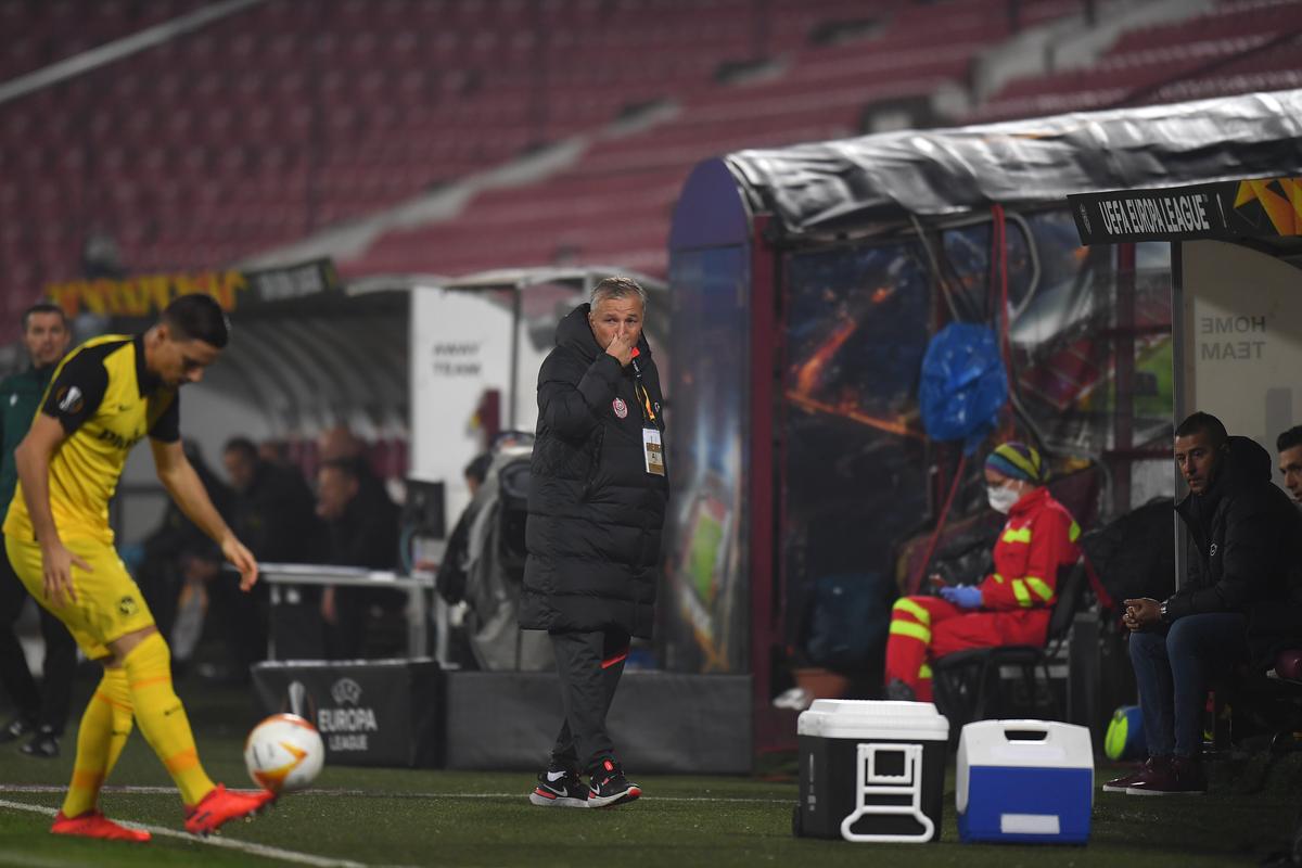 CFR Cluj - Young Boys 1-1. Cristi Bălgrădean, declarații tari: „Ne-au tocat elvețienii” » Cum a descris golul primit