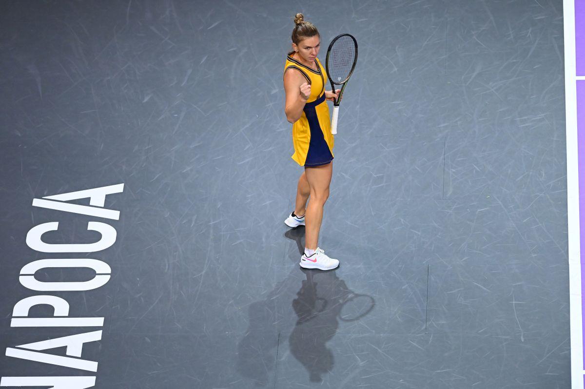 FOTO Halep - Cristian, Transylvania, Open 29.10.2021