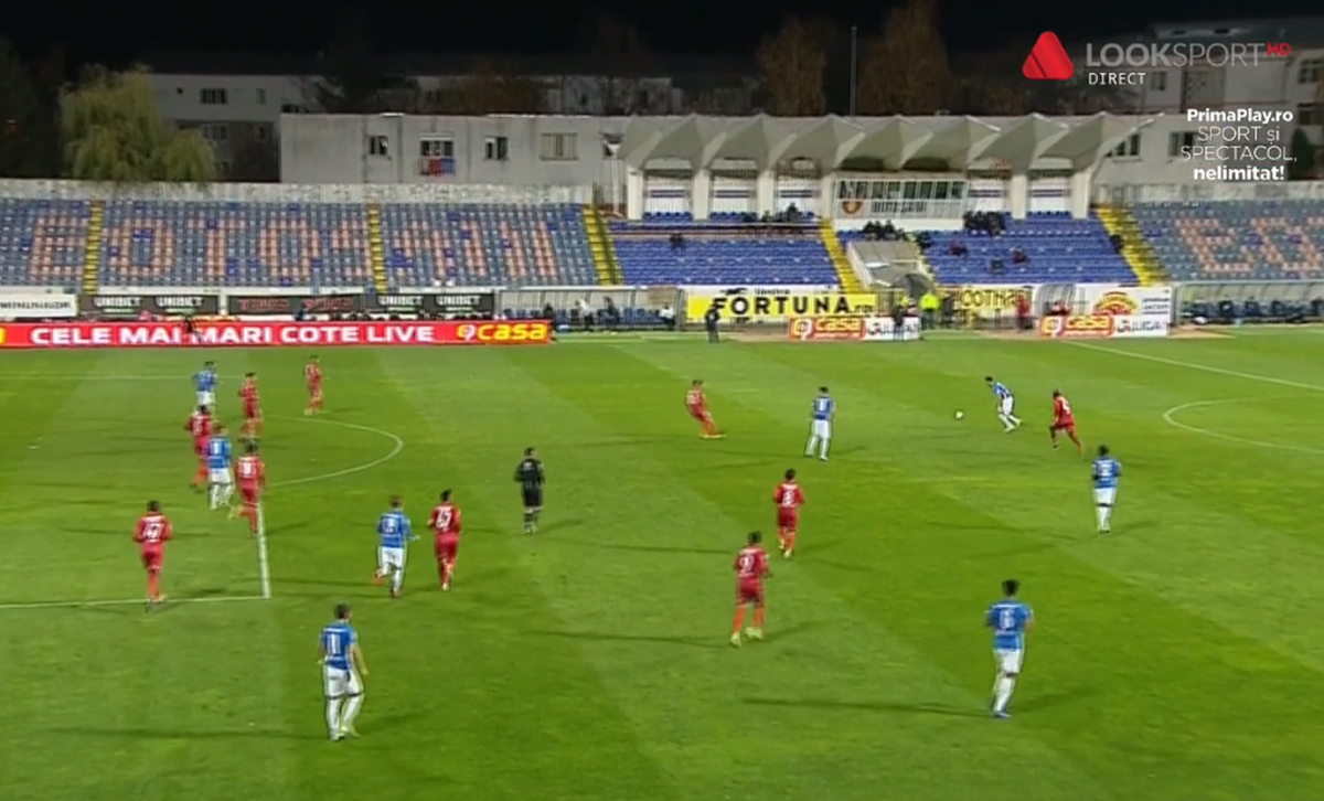 Ce golazo! Reușită uluitoare în FC Botoșani - Farul » Hagi, în extaz