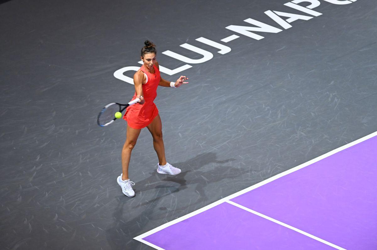 FOTO Halep - Cristian, Transylvania, Open 29.10.2021