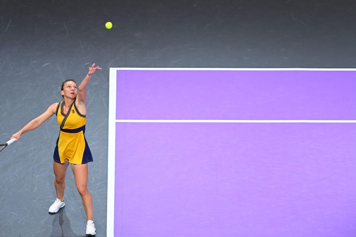 FOTO Halep - Cristian, Transylvania, Open 29.10.2021