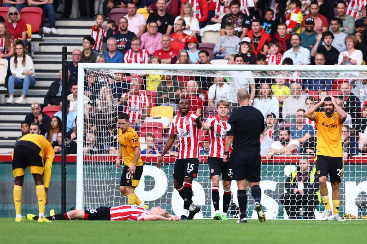 Gestul reprobabil pentru care Diego Costa a văzut „roșul” în prelungirile meciului Brentford - Wolverhampton