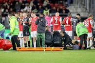 Scene cutremurătoare la AZ Alkmaar - NEC Nijmegen » Bas Dost, resuscitat pe gazon, după ce s-a prăbușit în timpul meciului! Partida a fost abandonată