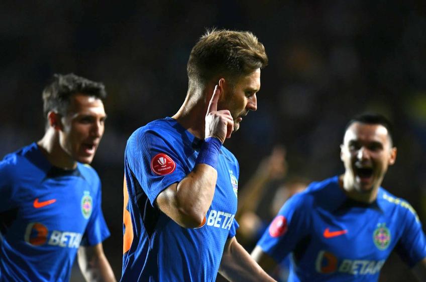 Damjan Djokovic, după marcarea primului gol din Petrolul - FCSB