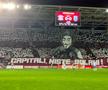 Scenografia afișată de rapidiști la derby-ul cu CSU Craiova / foto: GSP