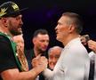 Tyson Fury și Usyk. Foto: Guliver/GettyImages
