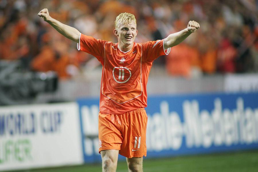 Dirk Kuyt în tricoul naționalei Olandei. Foto: Imago Images „Am ținut lista: 60 de jucători erau în fața mea. La naționala Olandei n-a mai ajuns niciunul” » Povestea lui Dirk Kuyt, spusă chiar de legenda lui Liverpool