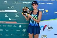 Finală românească în Grecia » Irina Bara o învinge pe Andreea Mitu pentru al doilea trofeu al anului