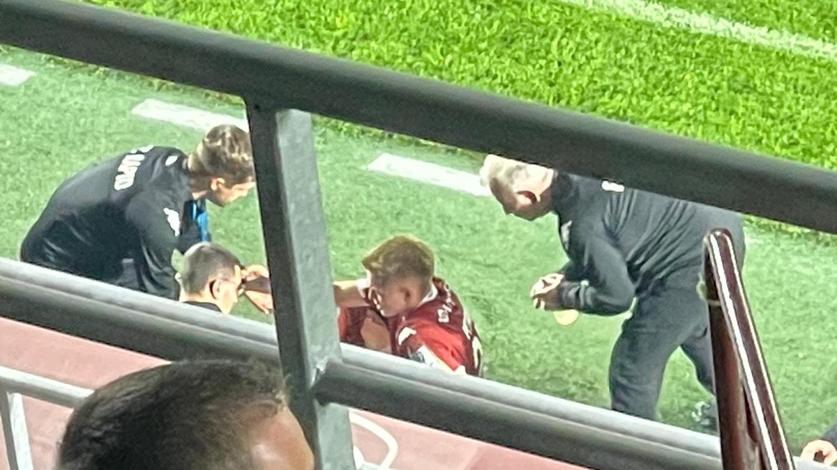 Petrila, accidentat în Rapid - CSU Craiova