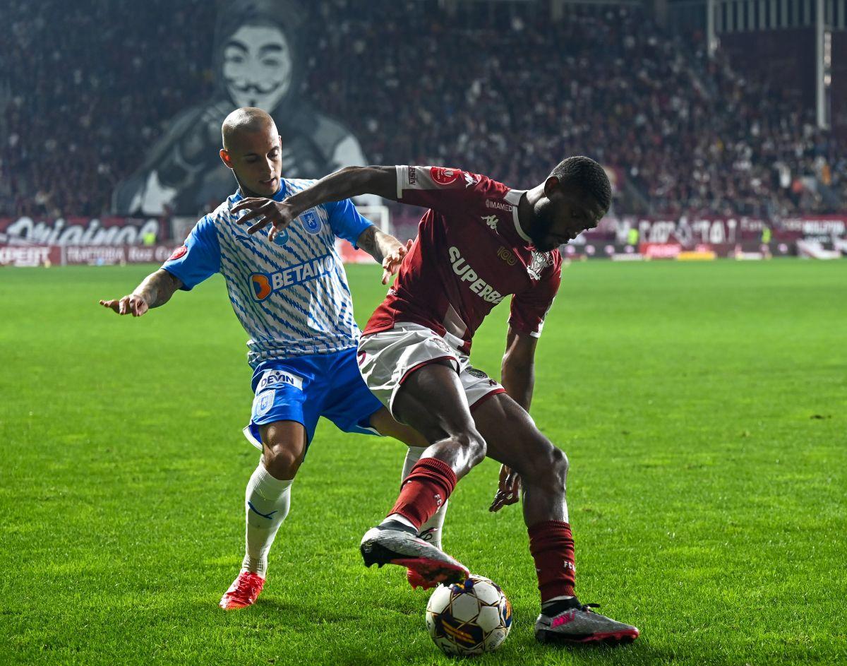 Scenografia afișată de rapidiști la derby-ul cu CSU Craiova și ce semnifica ea