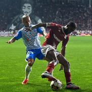 Scenografia afișată de rapidiști la derby-ul cu CSU Craiova / foto: GSP