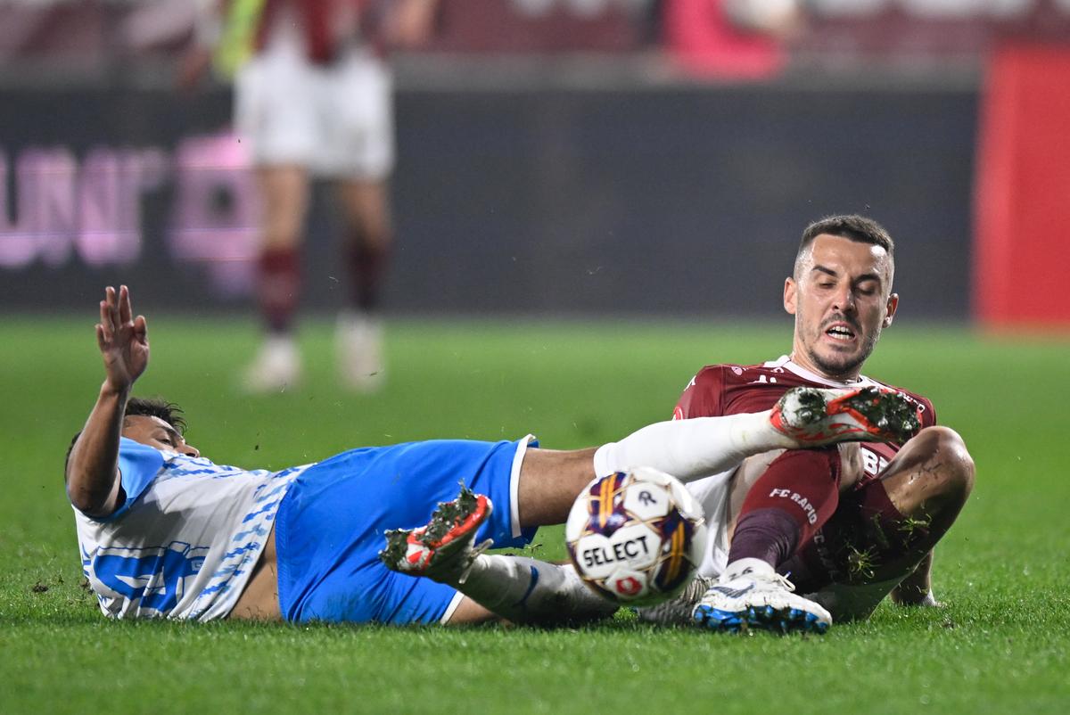 Campioana doar din Giulești! Rapid o bate pe Craiova într-o atmosferă spectaculoasă » Oltenii, fără replică