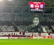 Scenografia afișată de rapidiști la derby-ul cu CSU Craiova / foto: GSP