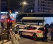 Momentul în care autocarul lui Lyon e atacat de ultrașii lui Marseille