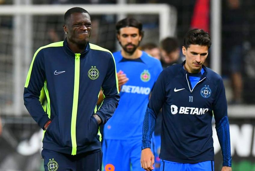 Dorin Rotariu, dreapta, a făcut încă un meci slab în tricoul FCSB
