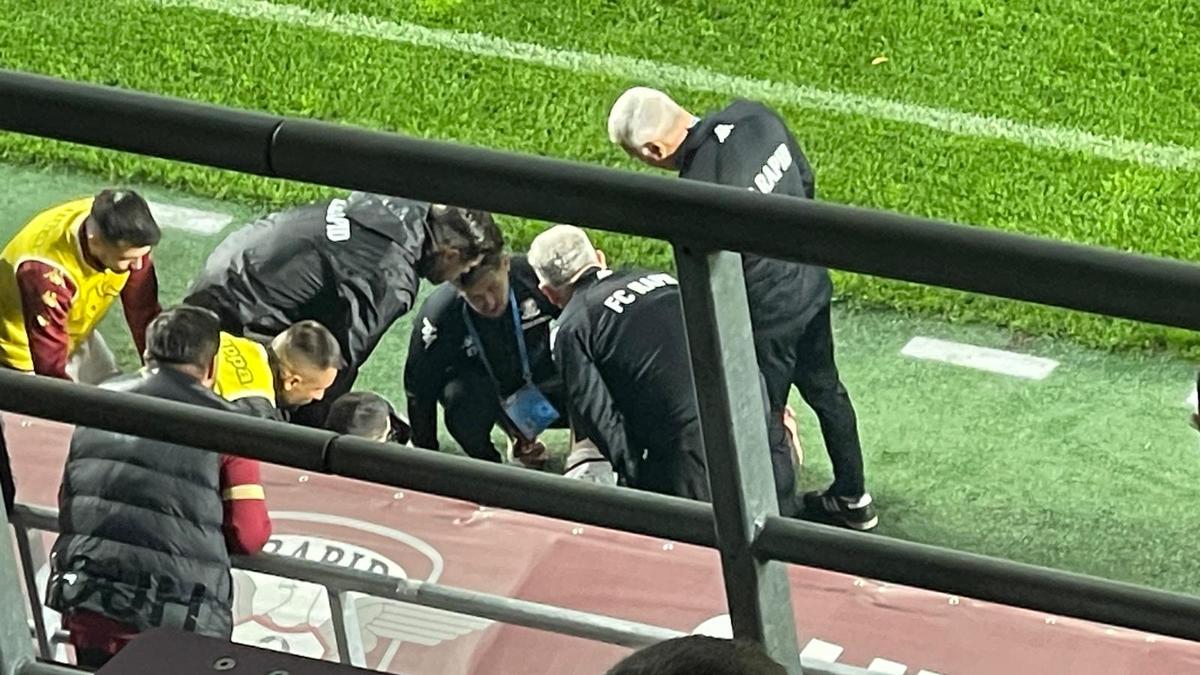 Pierdere URIAȘĂ! Cel mai în formă fotbalist al Rapidului s-a „rupt” la derby-ul cu CSU Craiova » Aștepta convocarea la națională!