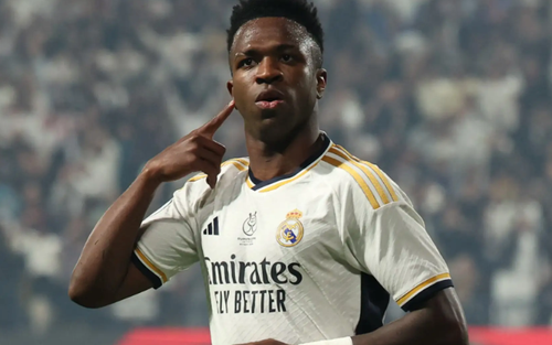 Vinicius Junior a rămas fără trofeul cu care se lăuda în fața celor de la FC Barcelona, după 0-4 în El Clasico / Foto: Imago