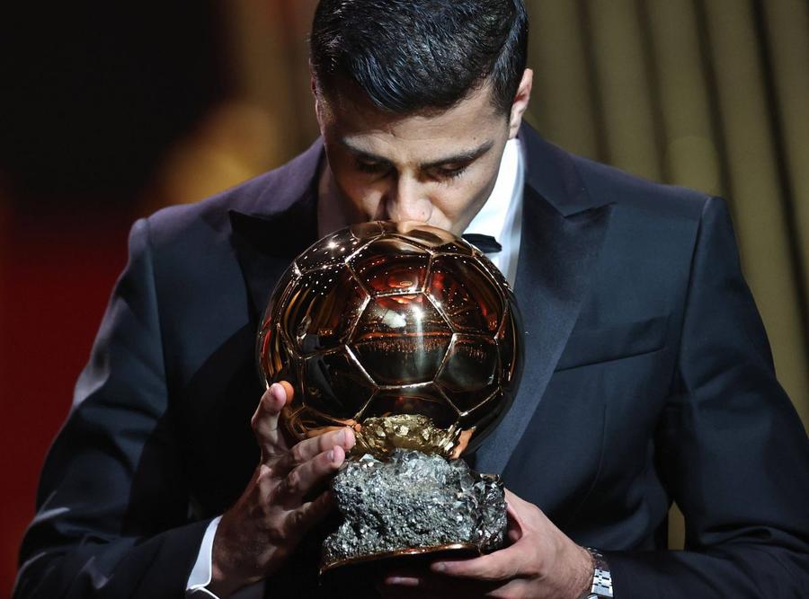 Rodri e Balonul de Aur 2024. Foto: Imago Images Balonul de Aur pentru ce?!