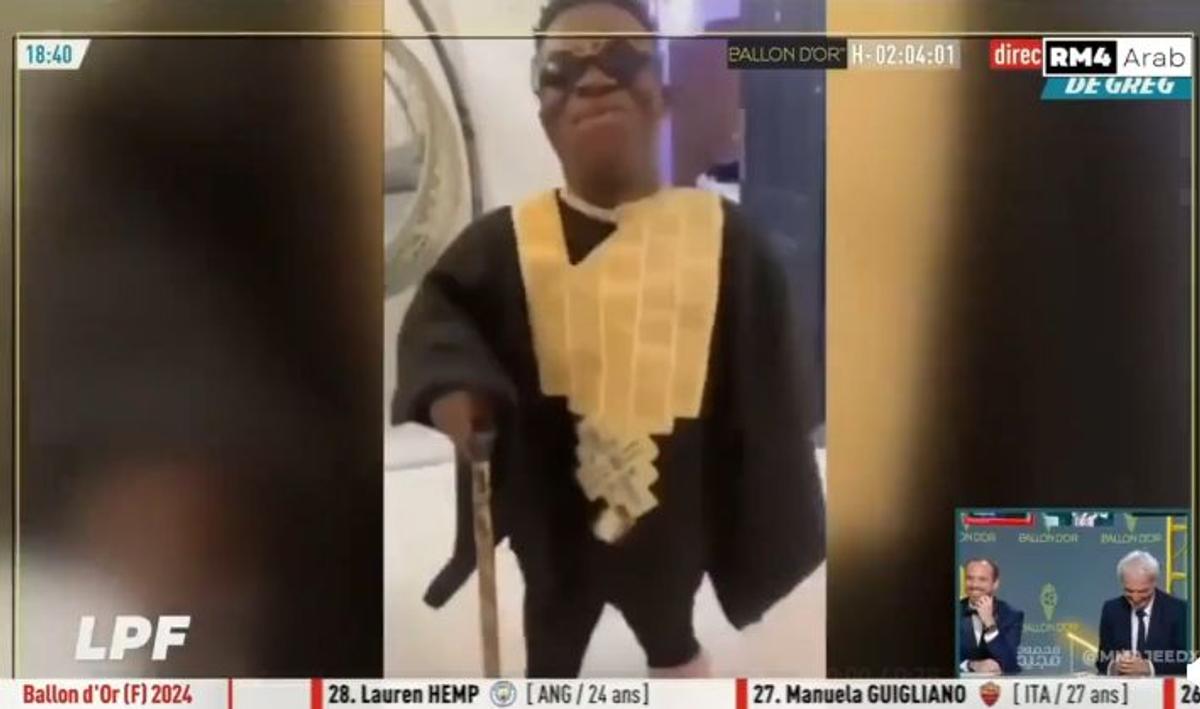 Vinicius și Mbappe, batjocoriți pe transmisiunea oficială de la Balonul de Aur