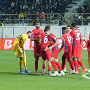 Lukas Zima, Edjouma, Dăncuș, Graovac, Kiki, Adrian Șut, Ngezana, Alibec, Miculescu în Gloria Bistrița - FCSB, Cupa României, 29.10.2025 // foto: Andrei Furnigă (GSP)