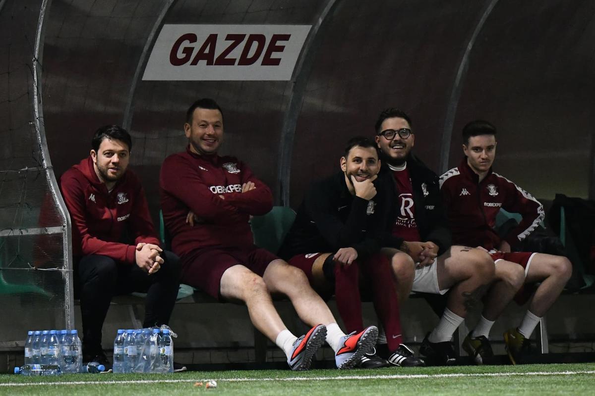 Victor Angelescu a jucat un meci amical pentru Rapid