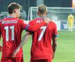David Miculescu și Denis Alibec în Gloria Bistrița - FCSB, Cupa României, 29.10.2025 // foto: Andrei Furnigă (GSP)