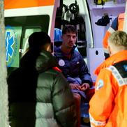 David Miculescu a ajuns la spital după accidentarea din Gloria Bistrița - FCSB, Cupa României. foto: Andrei Furnigă / GSP