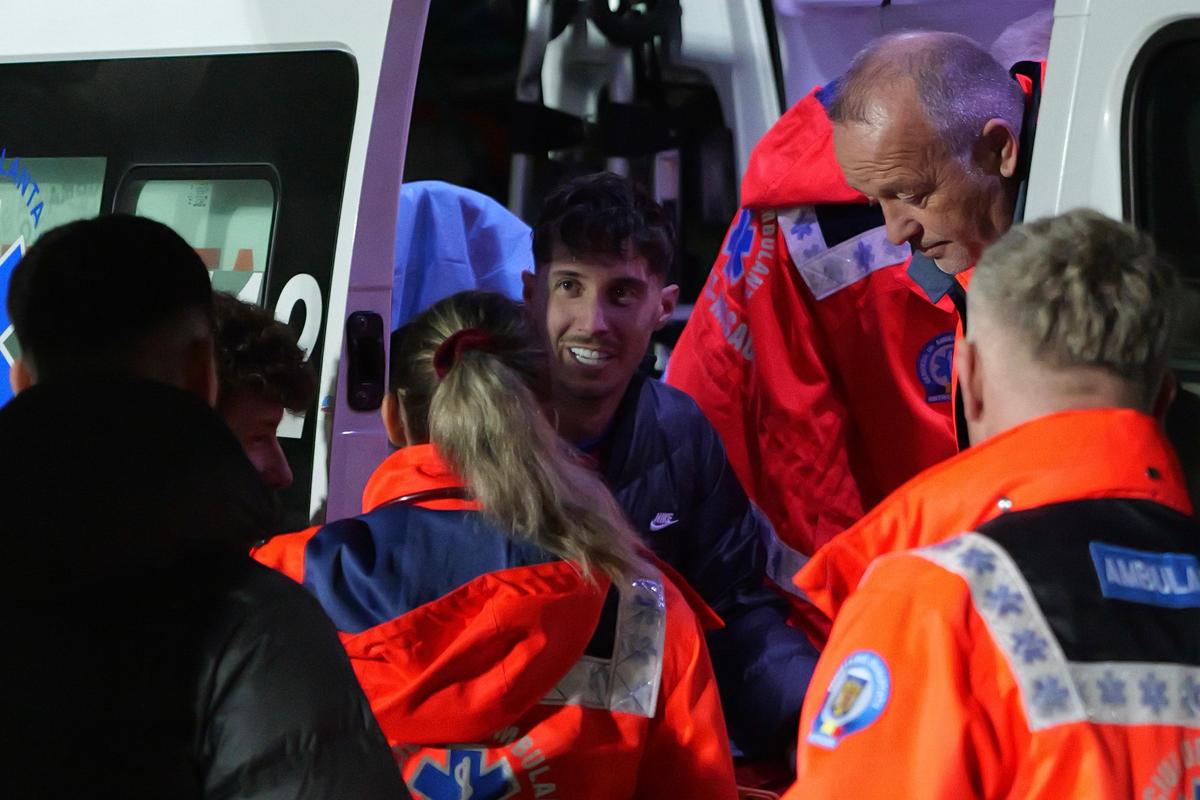 Miculescu, accidentare serioasă la Bistrița: dus la spital