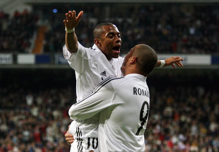 Robinho alături de Ronaldo / Imago Images