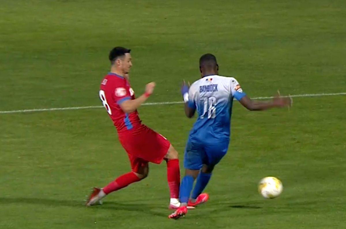 Denis Alibec a înscris primul gol în acest sezon dintr-un penalty controversat