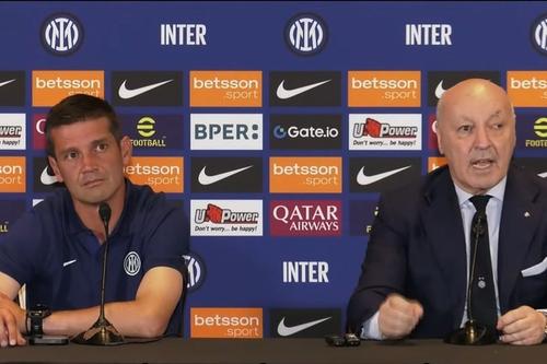 Cristi Chivu și Giuseppe Marotta