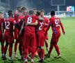 Graovac, Kiki, Denis Alibec, Adrian Șut, Edjouma, David Miculescu, Olaru, Thiam, Dăncuș în Gloria Bistrița - FCSB, Cupa României, 29.10.2025 // foto: Andrei Furnigă (GSP)