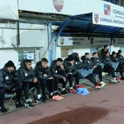Ionuț Cercel, Alex Stoian, Baba Alhassan, Politic, Pantea, Risto Radunovic, Florin Tănase, Daniel Bîrligea în Gloria Bistrița - FCSB, Cupa României, 29.10.2025 // foto: Andrei Furnigă (GSP)
