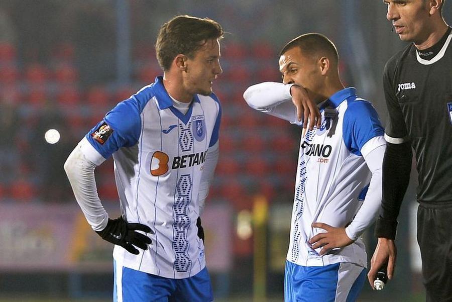 Gustavo (stânga) și Alexandru Mitriță (dreapta) A luat trofee cu Universitatea Craiova, iar acum vede echipa în grupa de Champions League: „Poate să facă acest pas mare”