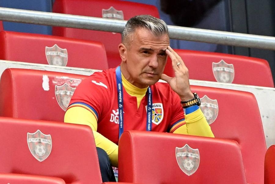Daniel Pancu s-a despărțit de România U21 în iunie, după Campionatul European de Tineret. Foto: Imago Situație dificilă pentru Daniel Pancu la CFR Cluj » Ce îl așteaptă pe antrenor: incertitudine, fără structură și un președinte precipitat în decizii
