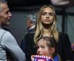 Modelul Laila Hasanovic a fost prezent în loja lui Sinner la Viena. Foto: Imago