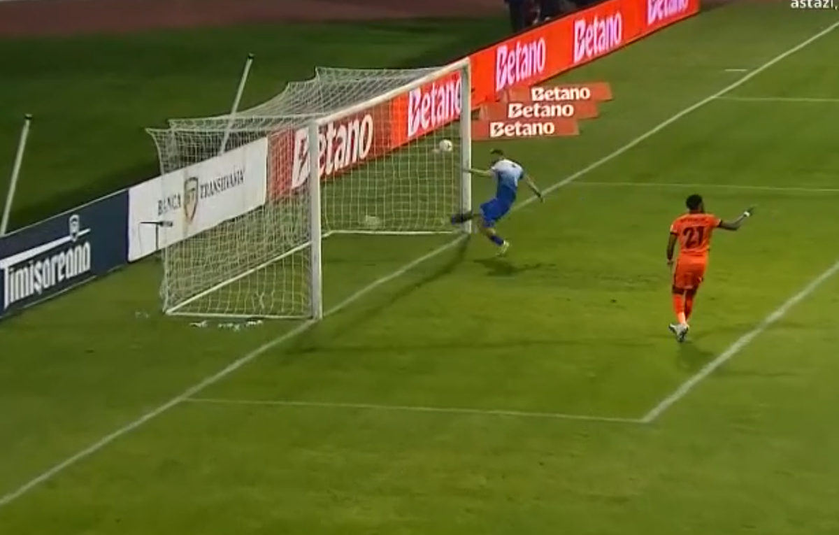 Gafă Gloria Bistrița - FCSB