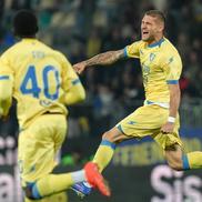 Daniel Bîrligea, „dublă” în Frosinone - Lecce // Foto: Imago Images