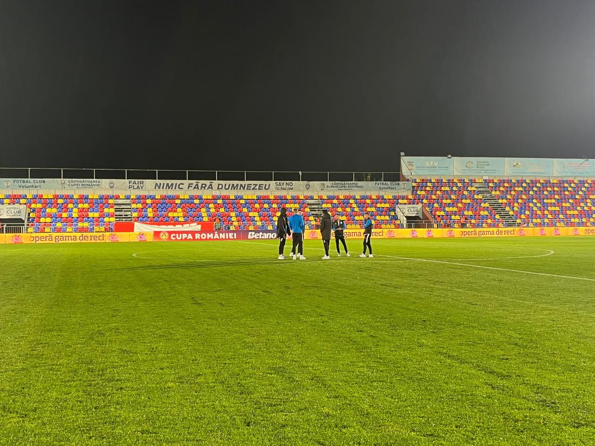 Voluntari - Universitatea Craiova, imagini înainte de meci