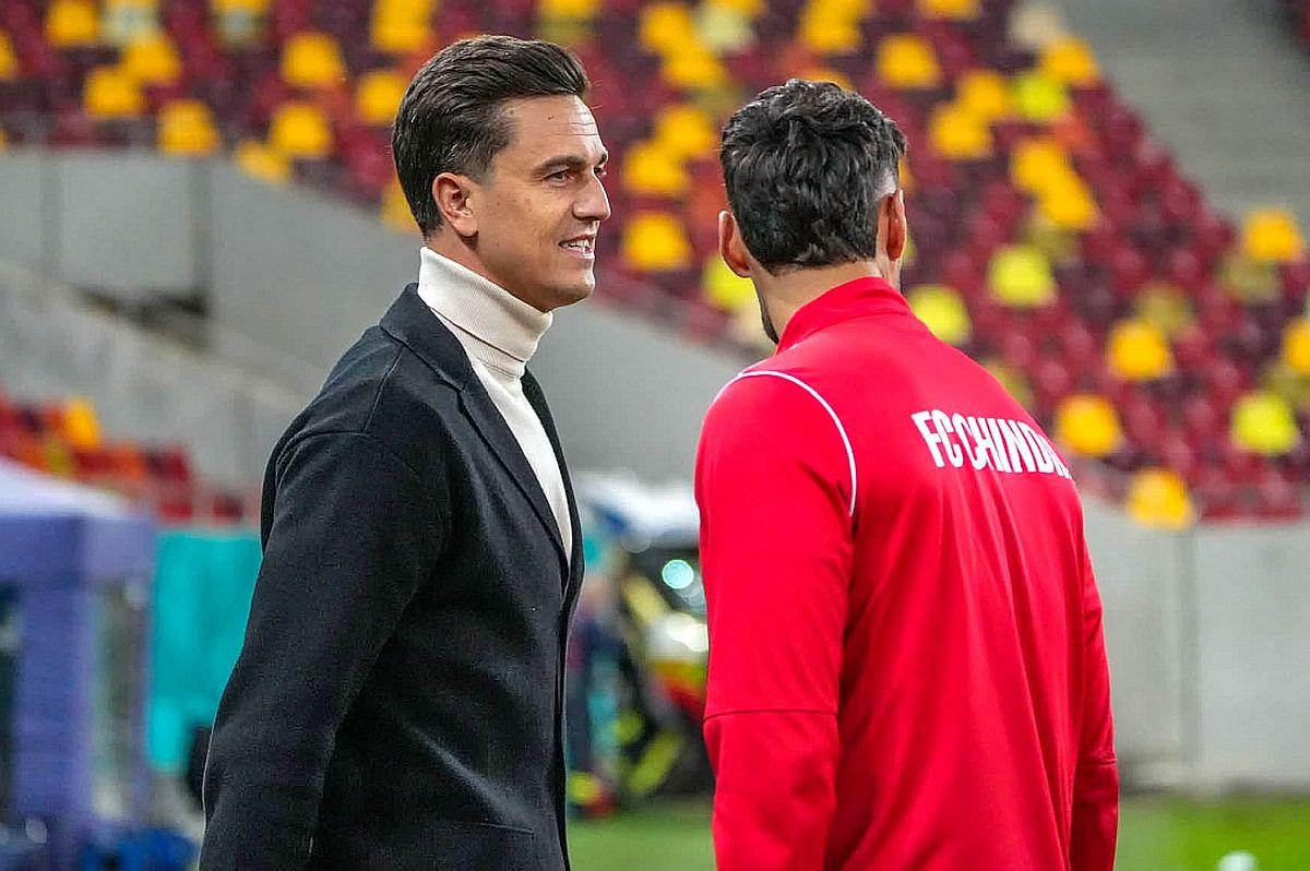 Gardoș, manager general la Chindia, a pus o poză cu protocolul de la Dinamo: „Bun”