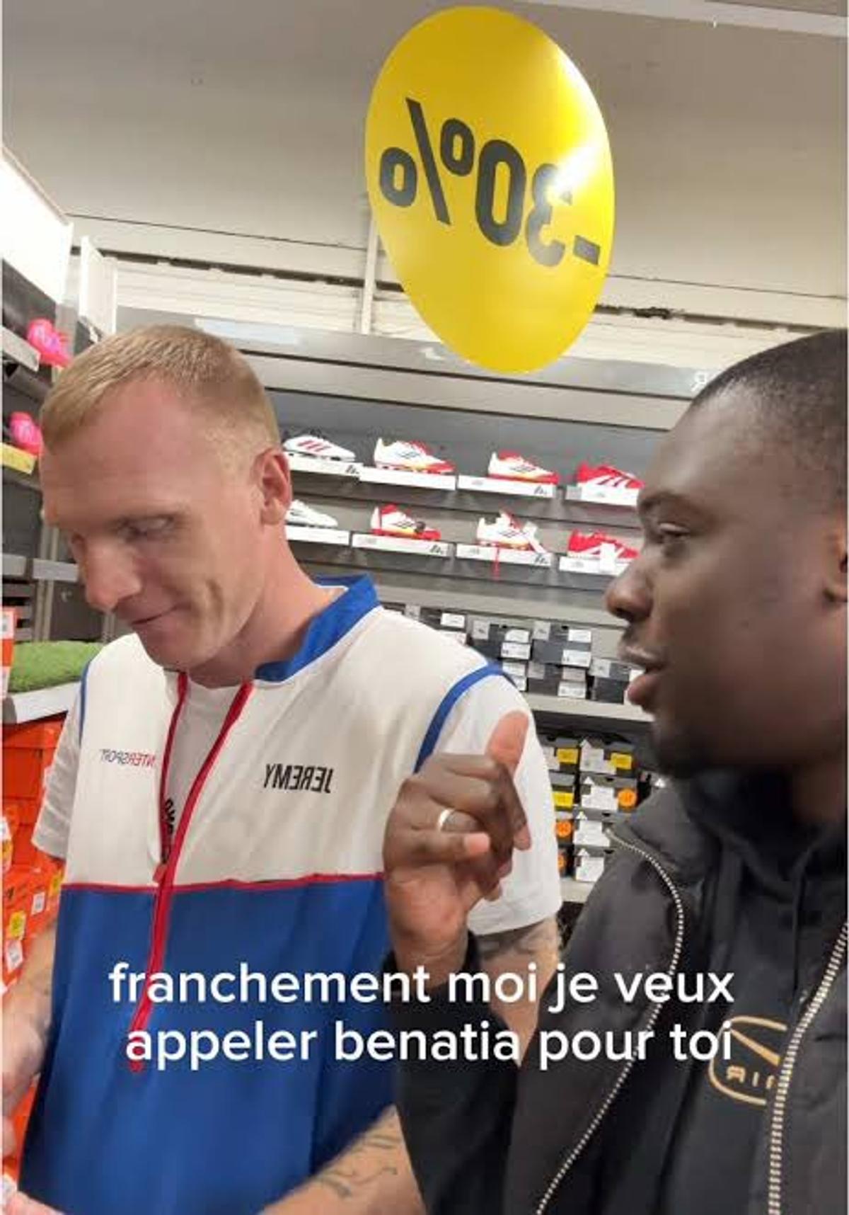 Jeremy Mathieu a ajuns să lucreze la Intersport