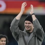 Erling Haaland, apariție inedită pe teren după victoria din Cupa Ligii Angliei // foto: imago images