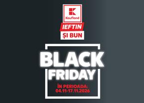 Kaufland dă startul campaniei Black Friday: reduceri de până la 65% la peste 300 de articole
