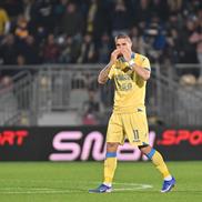 Daniel Bîrligea, „dublă” în Frosinone - Lecce // Foto: Imago Images