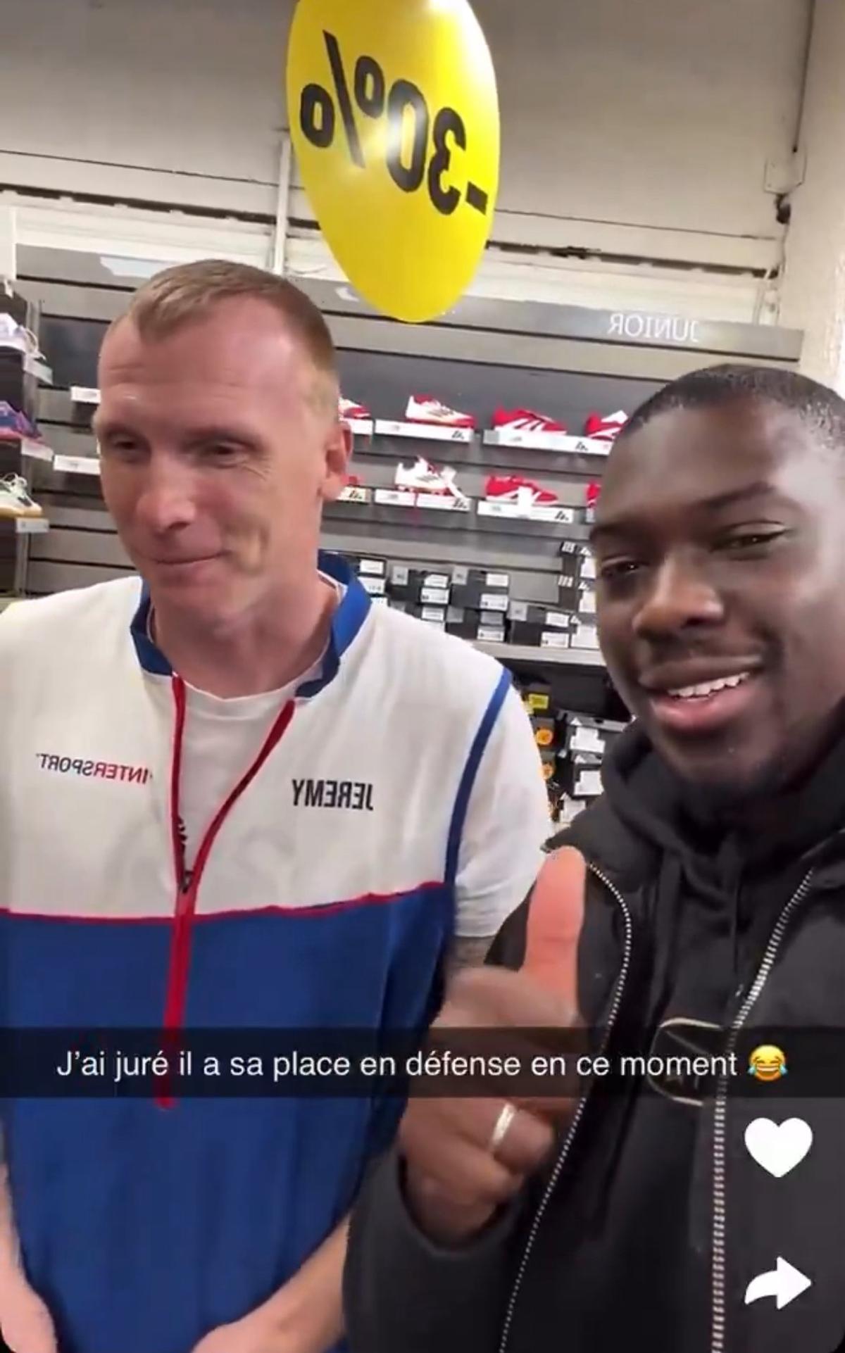 Jeremy Mathieu a ajuns să lucreze la Intersport