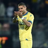 Daniel Bîrligea, „dublă” în Frosinone - Lecce // Foto: Imago Images